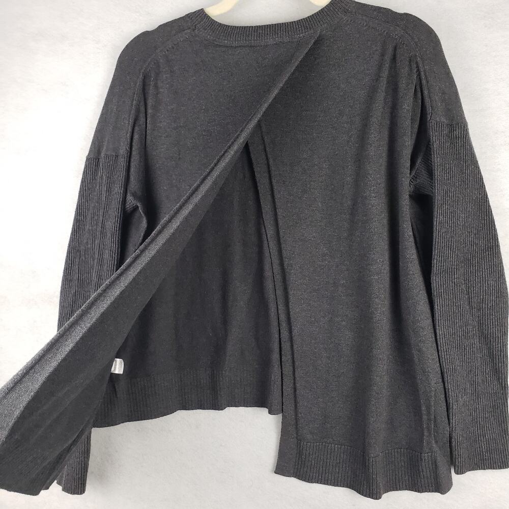 Athleta Women's S Crossback Split High Low Sweate… - image 8